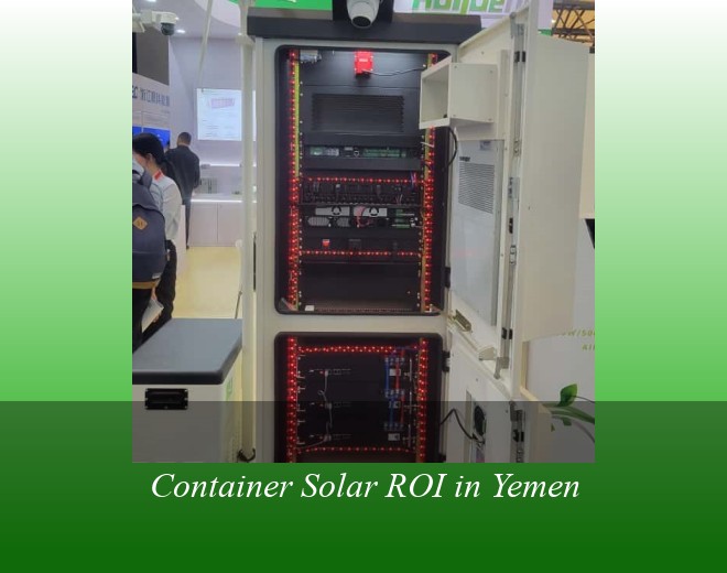 Container Solar ROI in Yemen